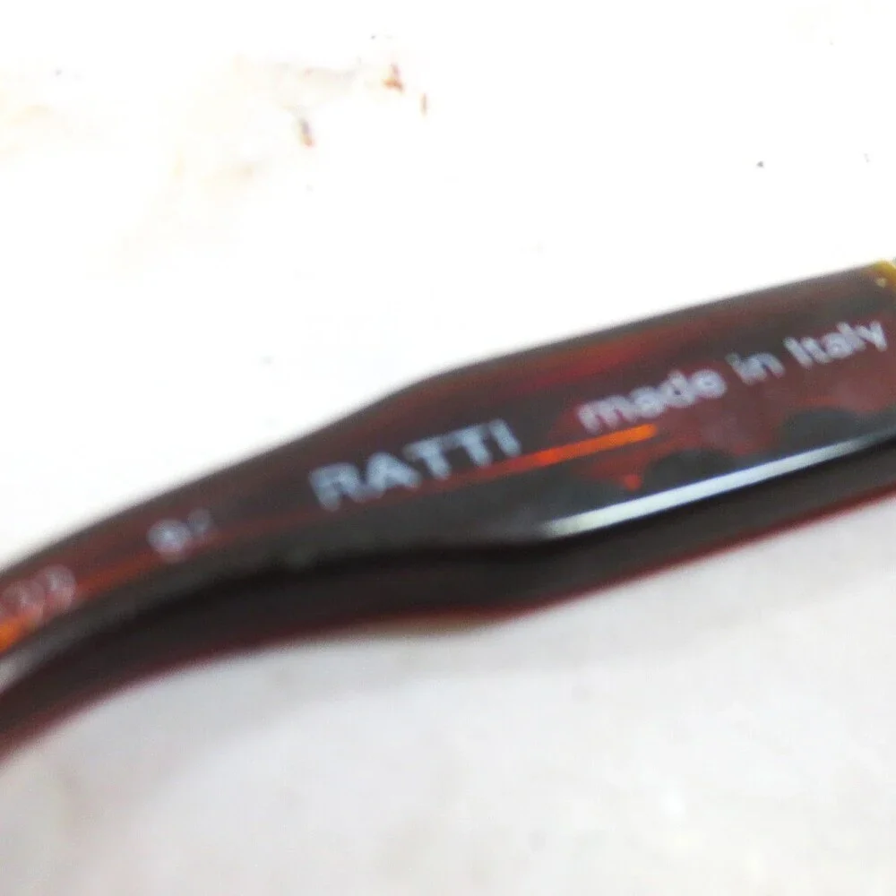 Persol Ratti Eyeglasses Frame Women's Tortoise Brown Plastic Full Rim Square